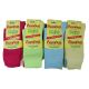 Samtweiche farbenfrohe Damen Bambus Viskose Socken bunter Farbmix Thumbnail