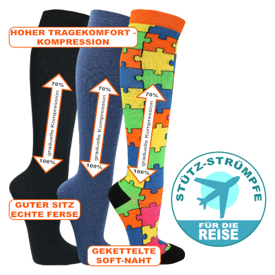 Kurze Socken mit Muster Loui Weiß - Andżela Online Shop