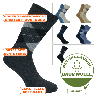 camano Socken Super Soft kaufen Socken Bund Diabetiker ohne Gummidruck auf bei Rechnung schwarz